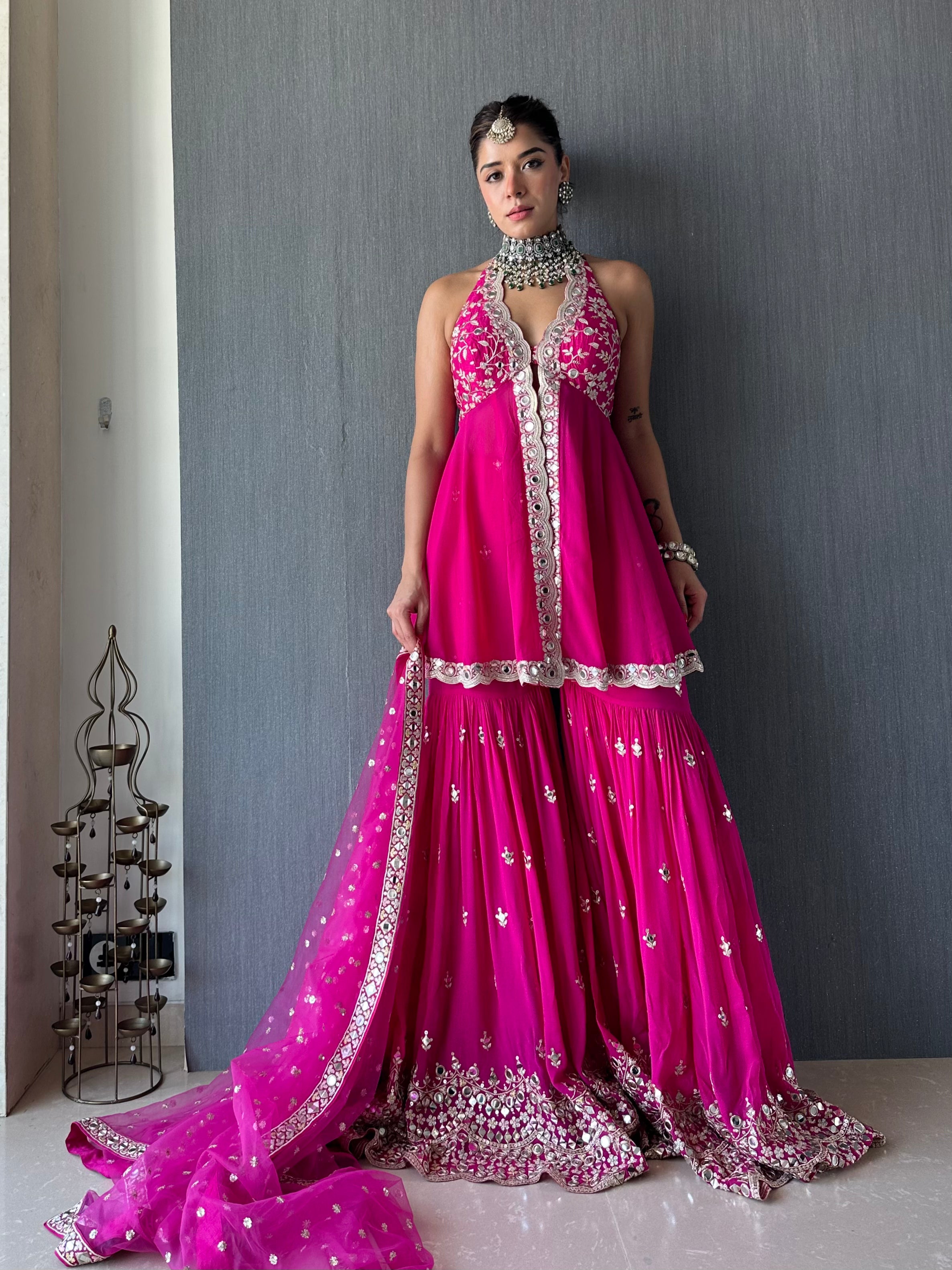 Sukhmani in Eila Sharara Set