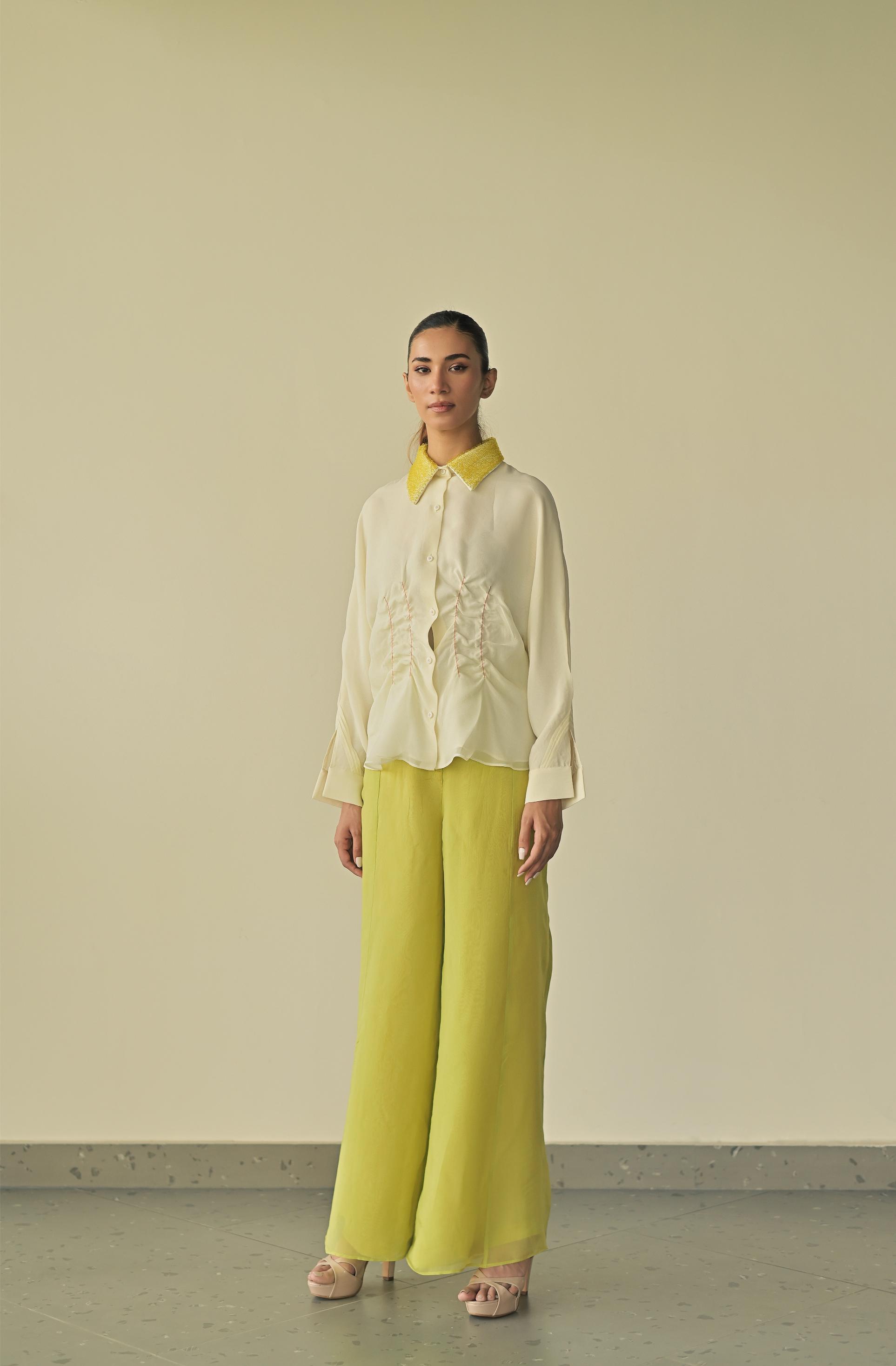 CRYSTAL ORGANZA SHIRT