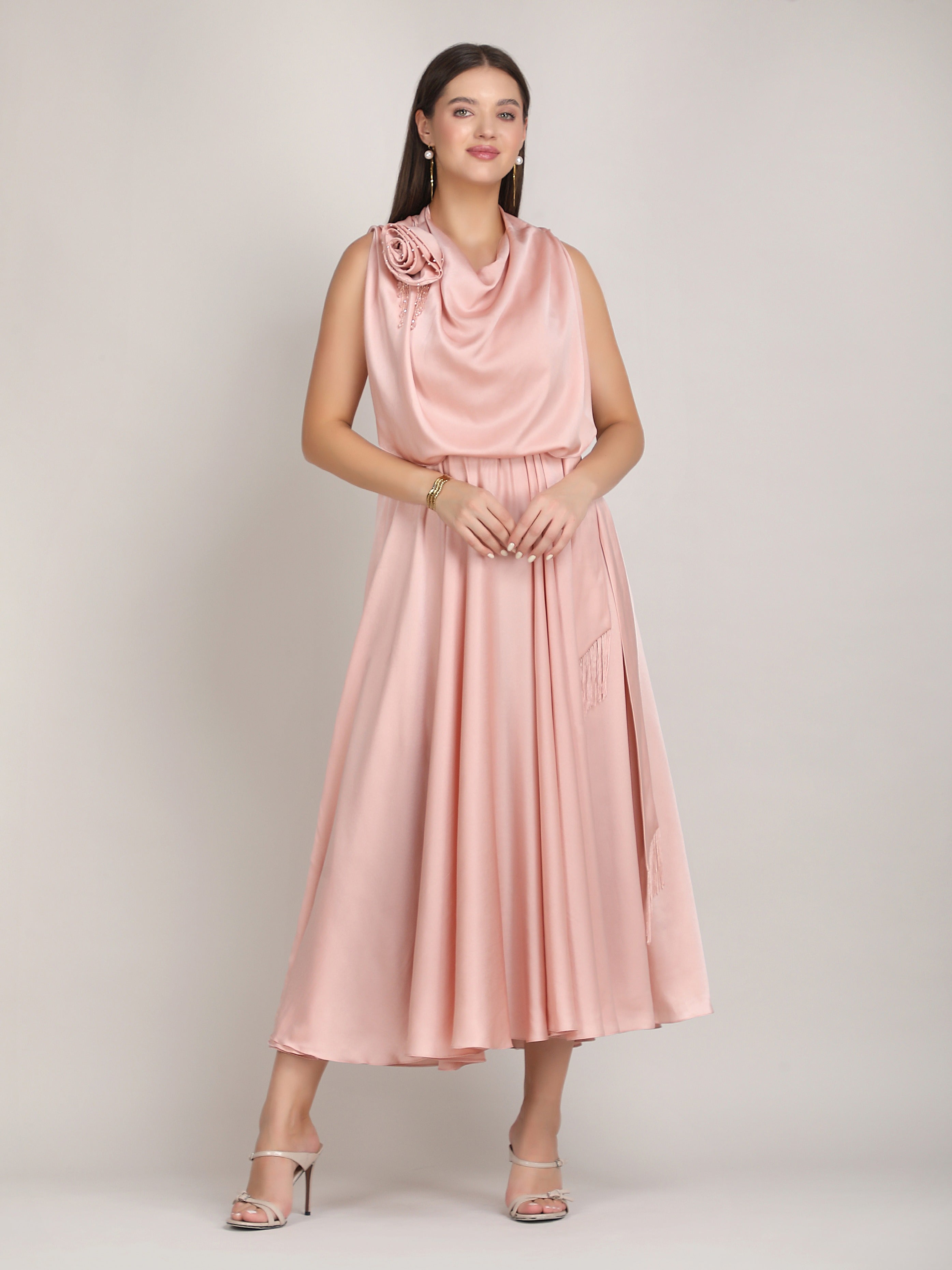 Roseate Blush Pink Dress