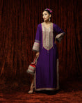 Load image into Gallery viewer, Purple & Red Kurta Kaftan
