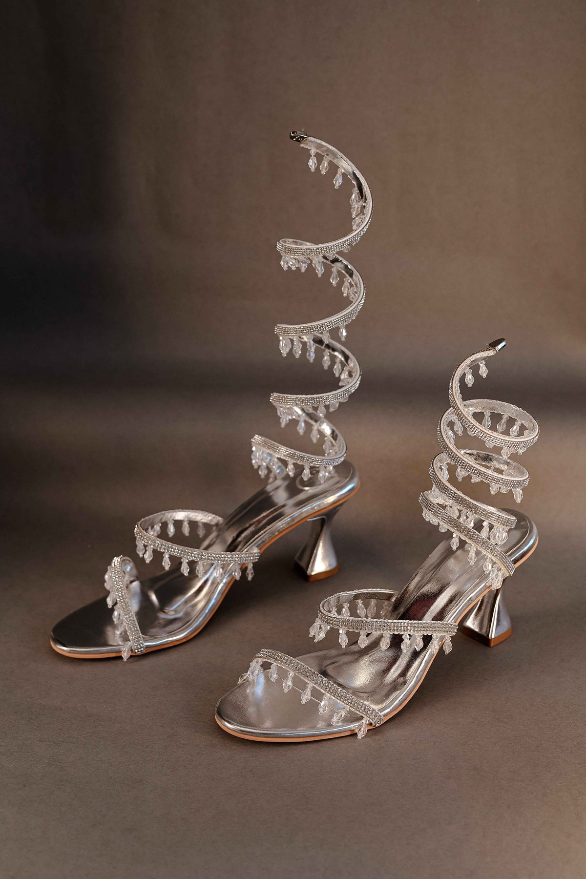 Silver Spring Rubina Dilaik Open Toe Heel Sandals