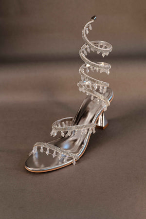 Silver Spring Rubina Dilaik Open Toe Heel Sandals