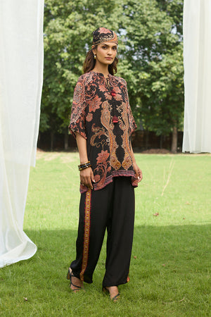 Black Ember Printed Set