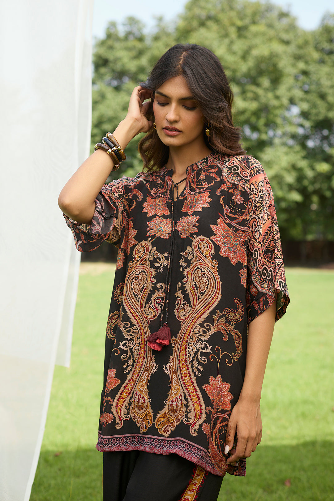 Black Ember Printed Set