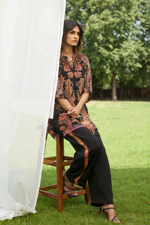 Black Ember Printed Set