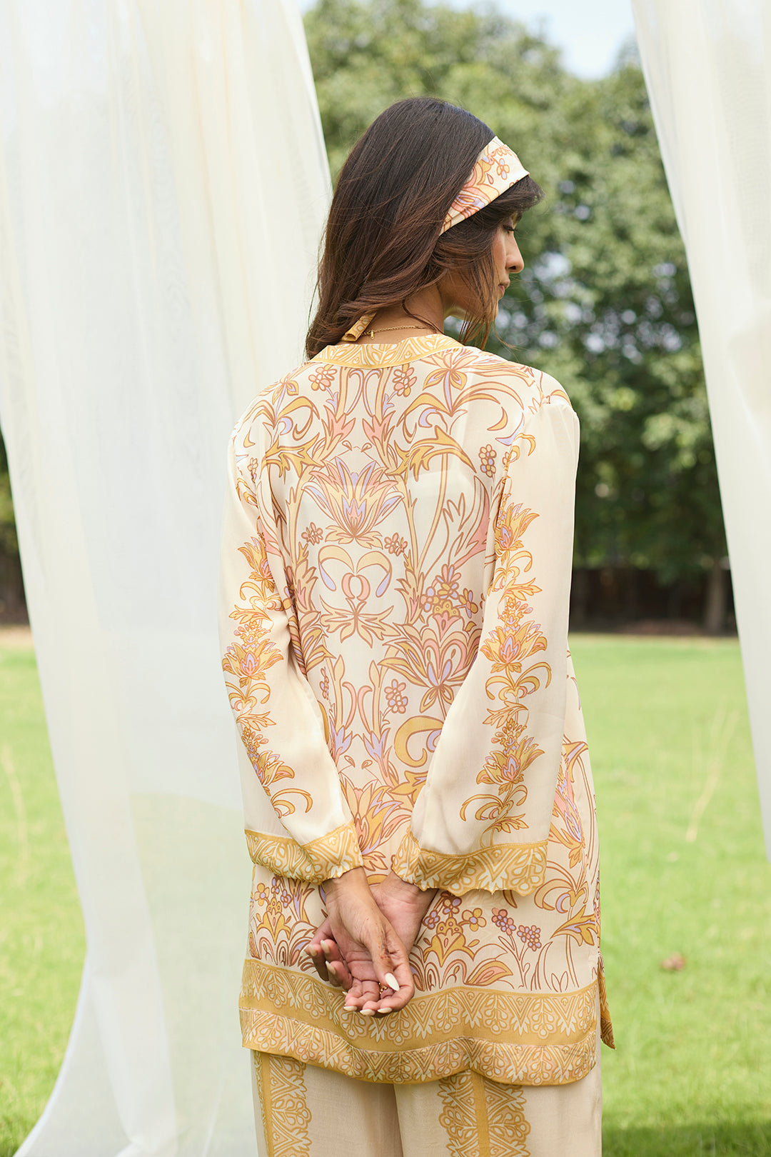 Mehak Vanilla Print Set