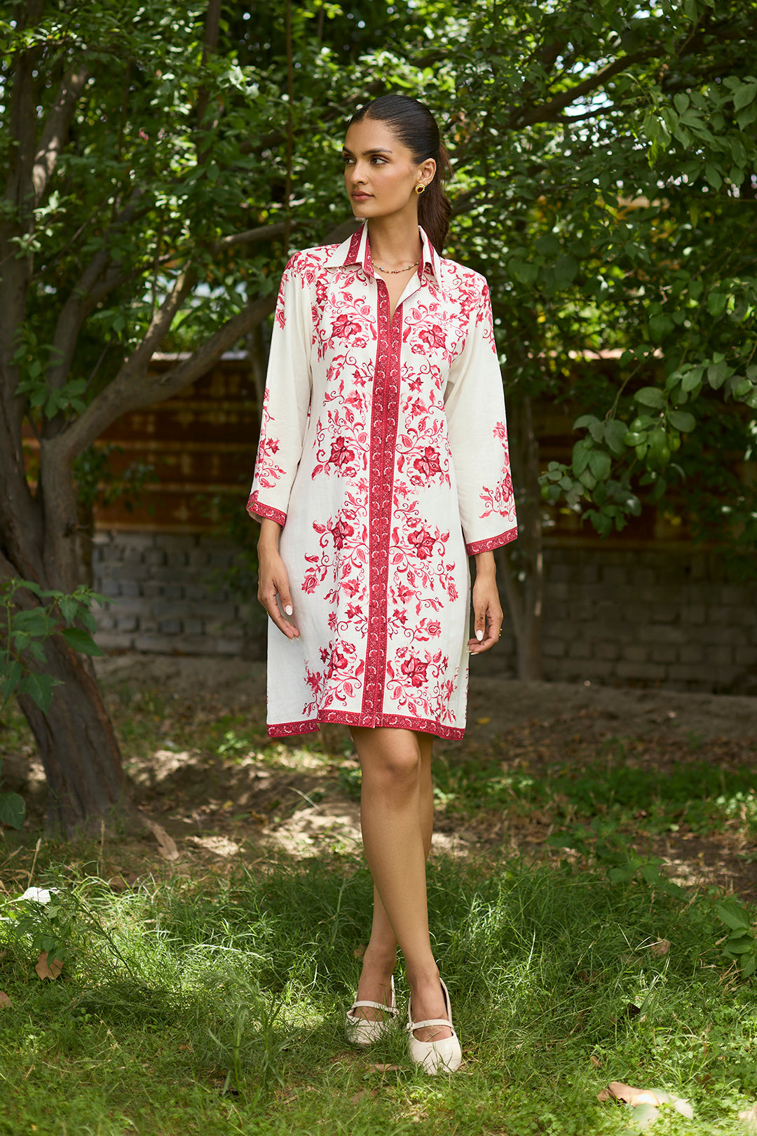 Capri Raspberry Red Dress