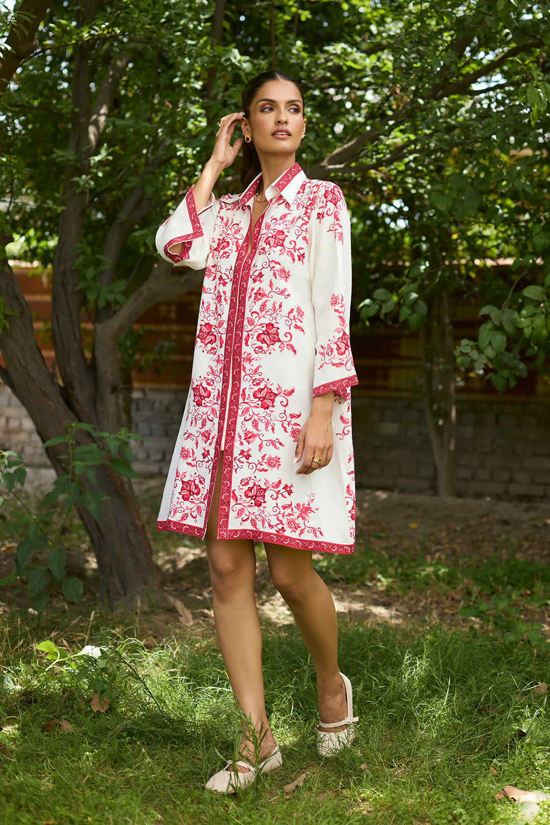 Capri Raspberry Red Dress