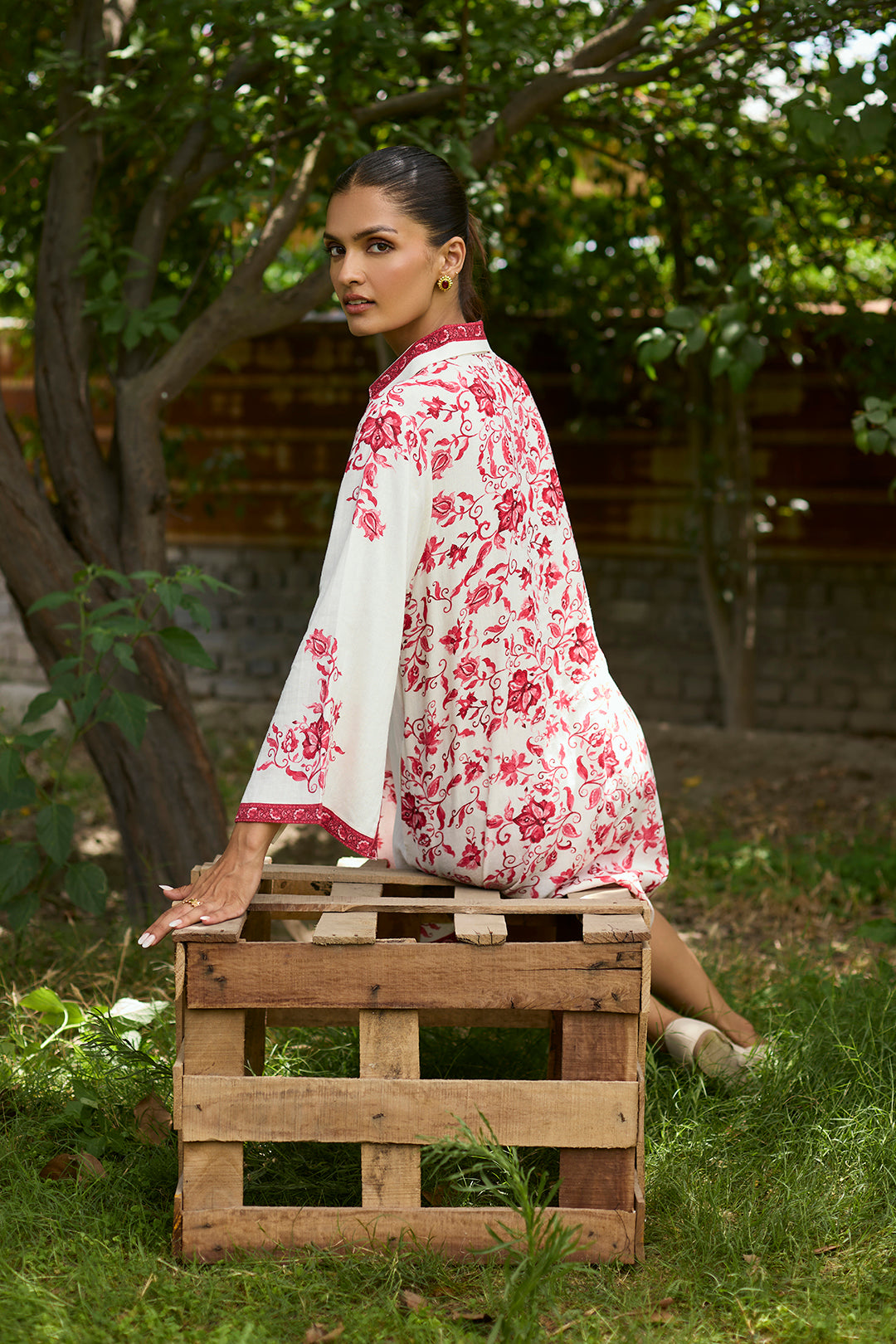 Capri Raspberry Red Dress