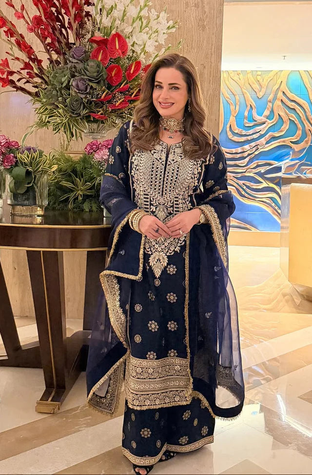 Neelam Kothari in Badusha Palazo Set