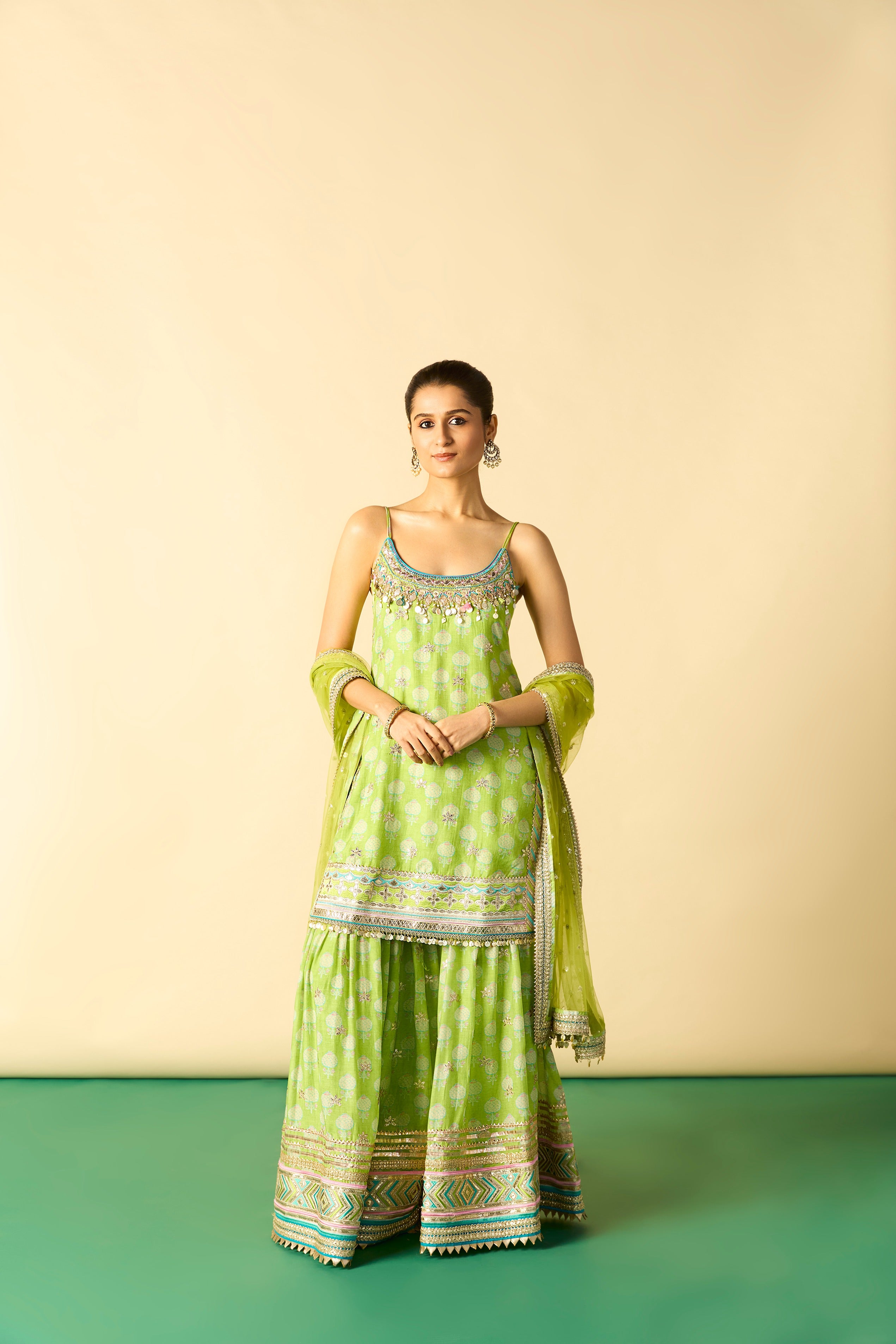 Ravina Strappy Sharara Set