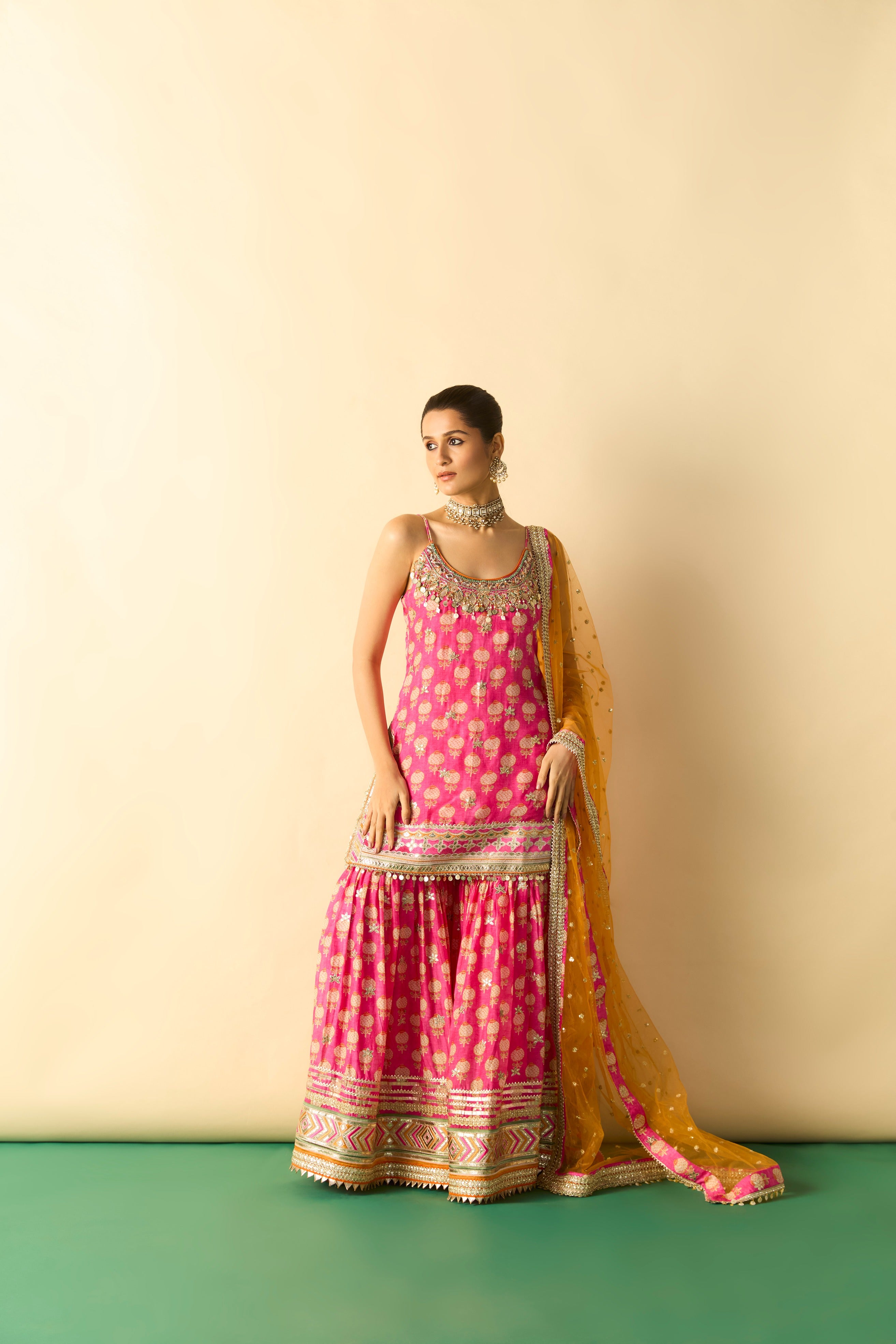 Ravina Strappy Sharara Set