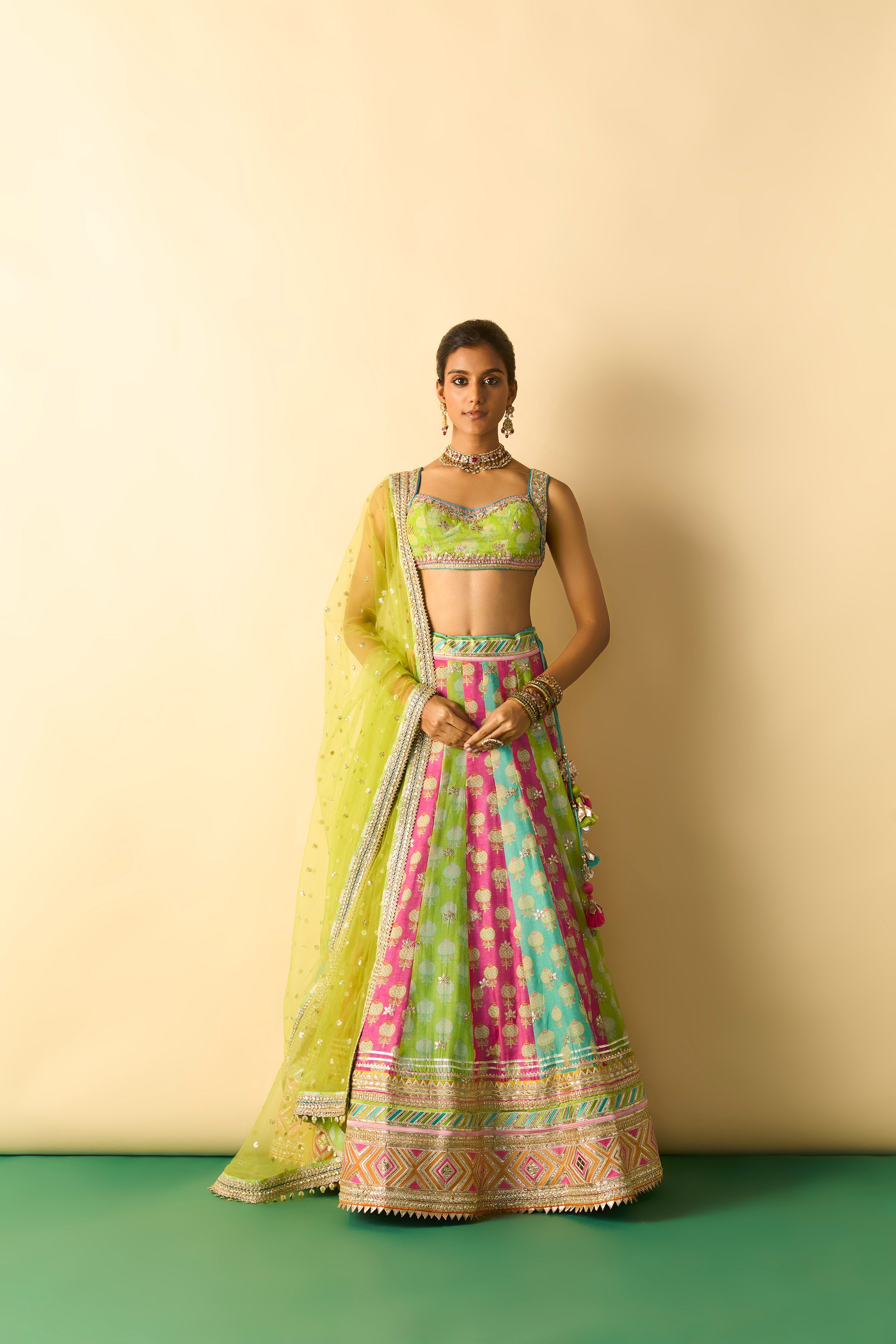 Shyama Lehenga Set