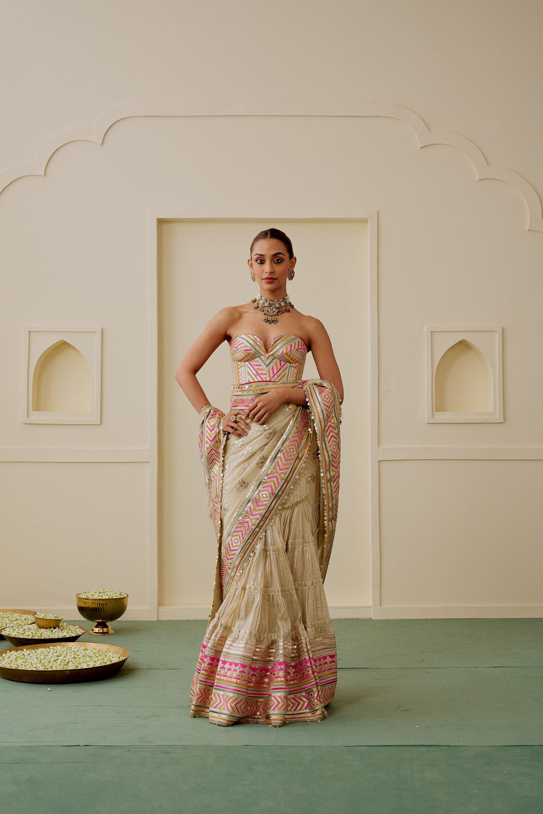 Zehn Saree Set