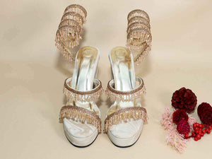 Glitz Spring Beige Levated Elevations Heel