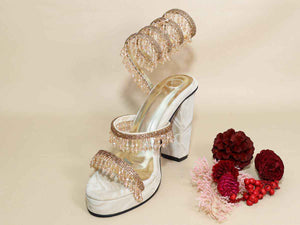 Glitz Spring Beige Levated Elevations Heel