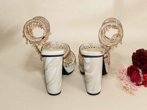 Glitz Spring Beige Levated Elevations Heel
