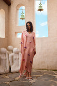Load image into Gallery viewer, Hydrangea Pearl Embroided Kaftan
