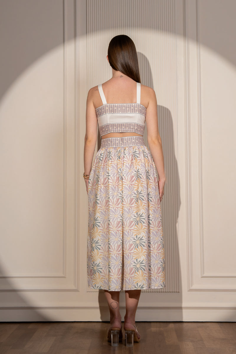 Petal Swirl Cutout Dress