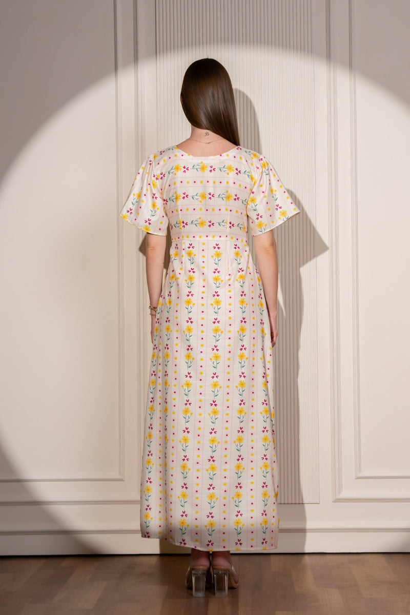 Sunny Stripes Maxidress