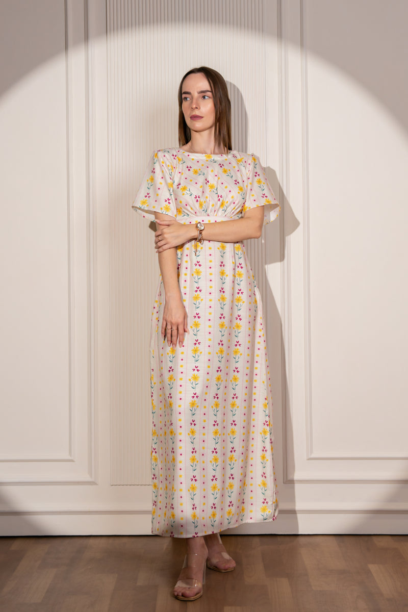 Sunny Stripes Maxidress