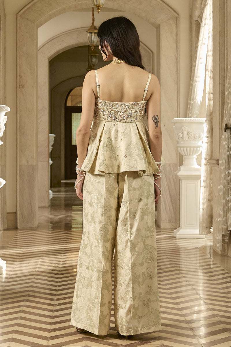 GRETA PEPLUM SET