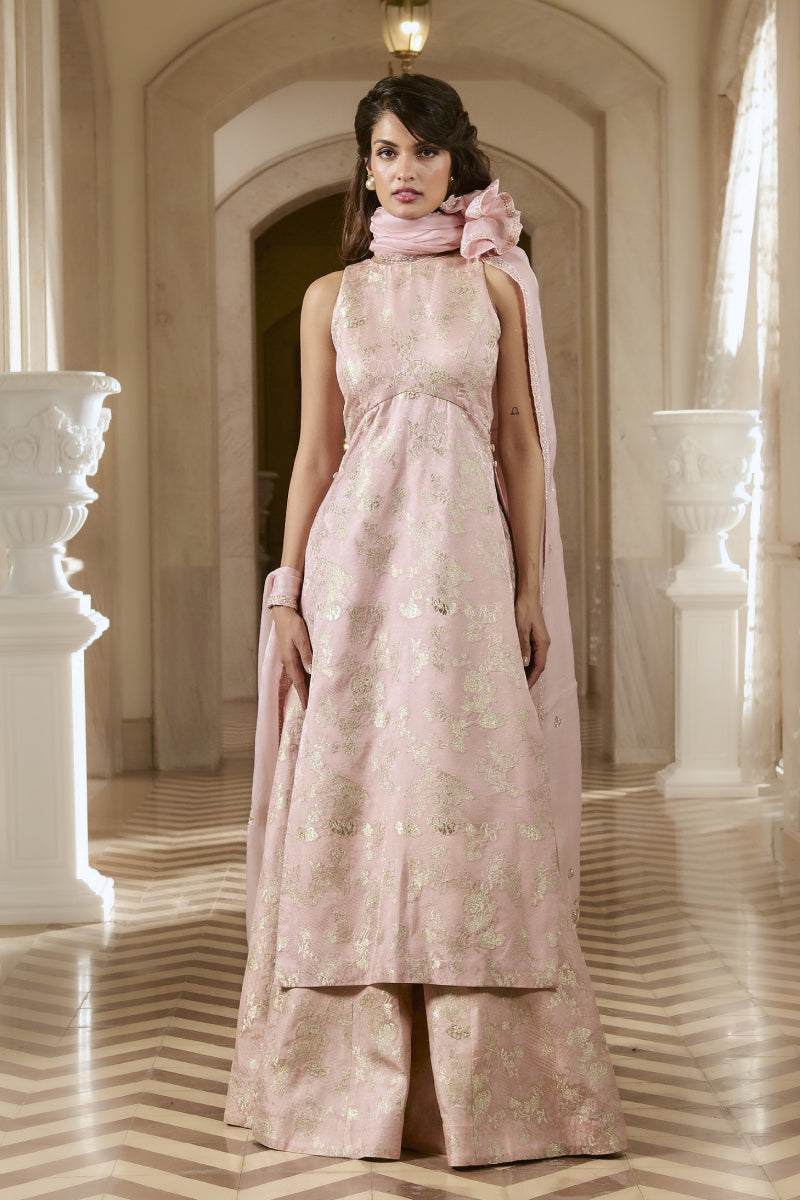 CHIARA KURTA SET – PINK (FULL SET)