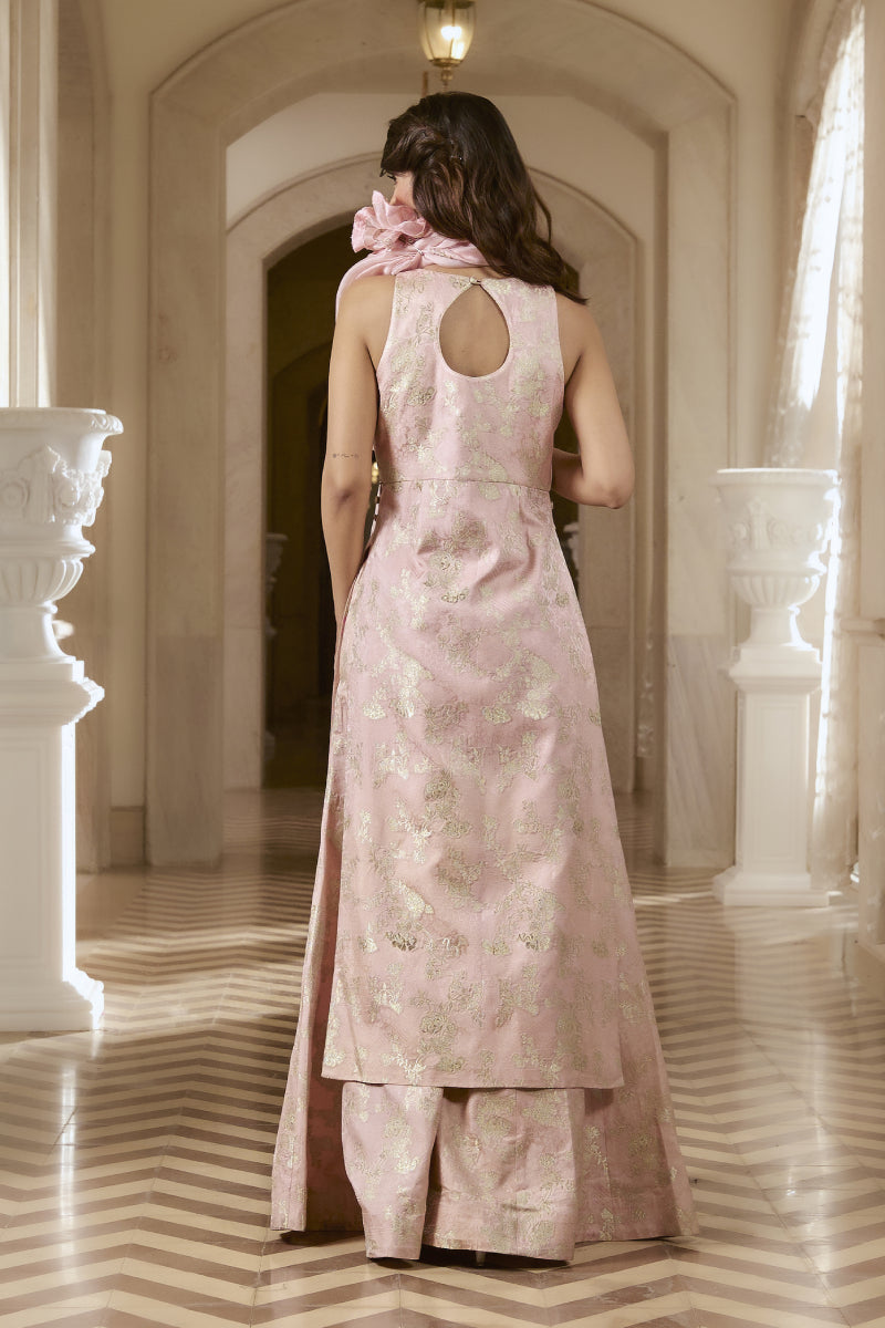 CHIARA KURTA SET – PINK (FULL SET)