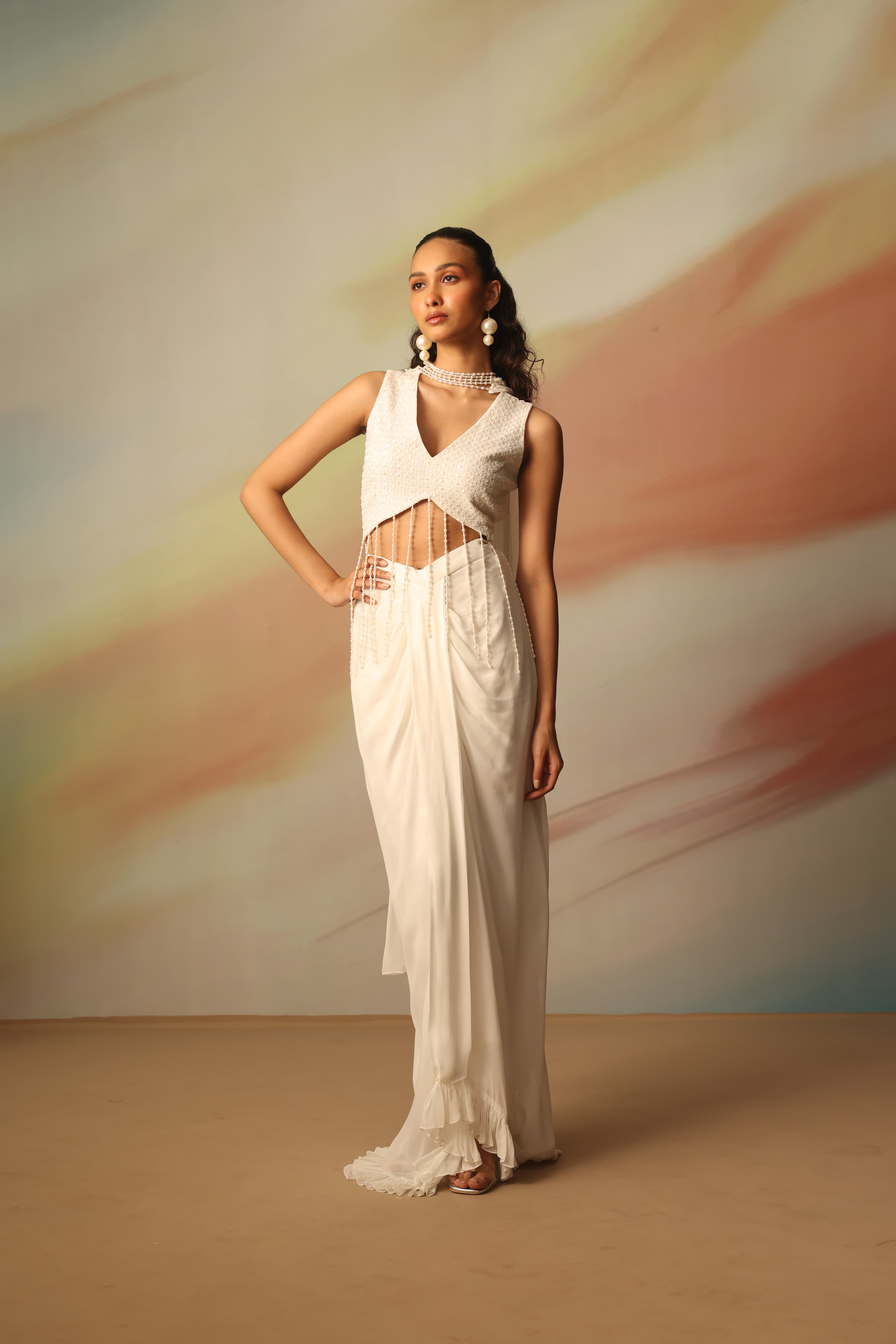 Pearl Drape Set