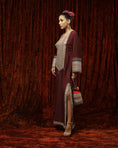 Load image into Gallery viewer, Maroon & Red Kurta Kaftan
