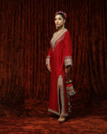 Load image into Gallery viewer, Red Kurta Kaftan
