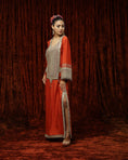 Load image into Gallery viewer, Orange & Maroon Kurta Kaftan
