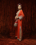 Load image into Gallery viewer, Orange & Rani Pink Kurta Kaftan
