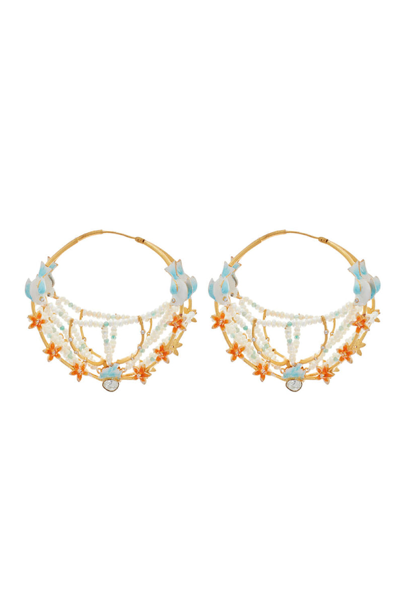 Flying Birds Earrings