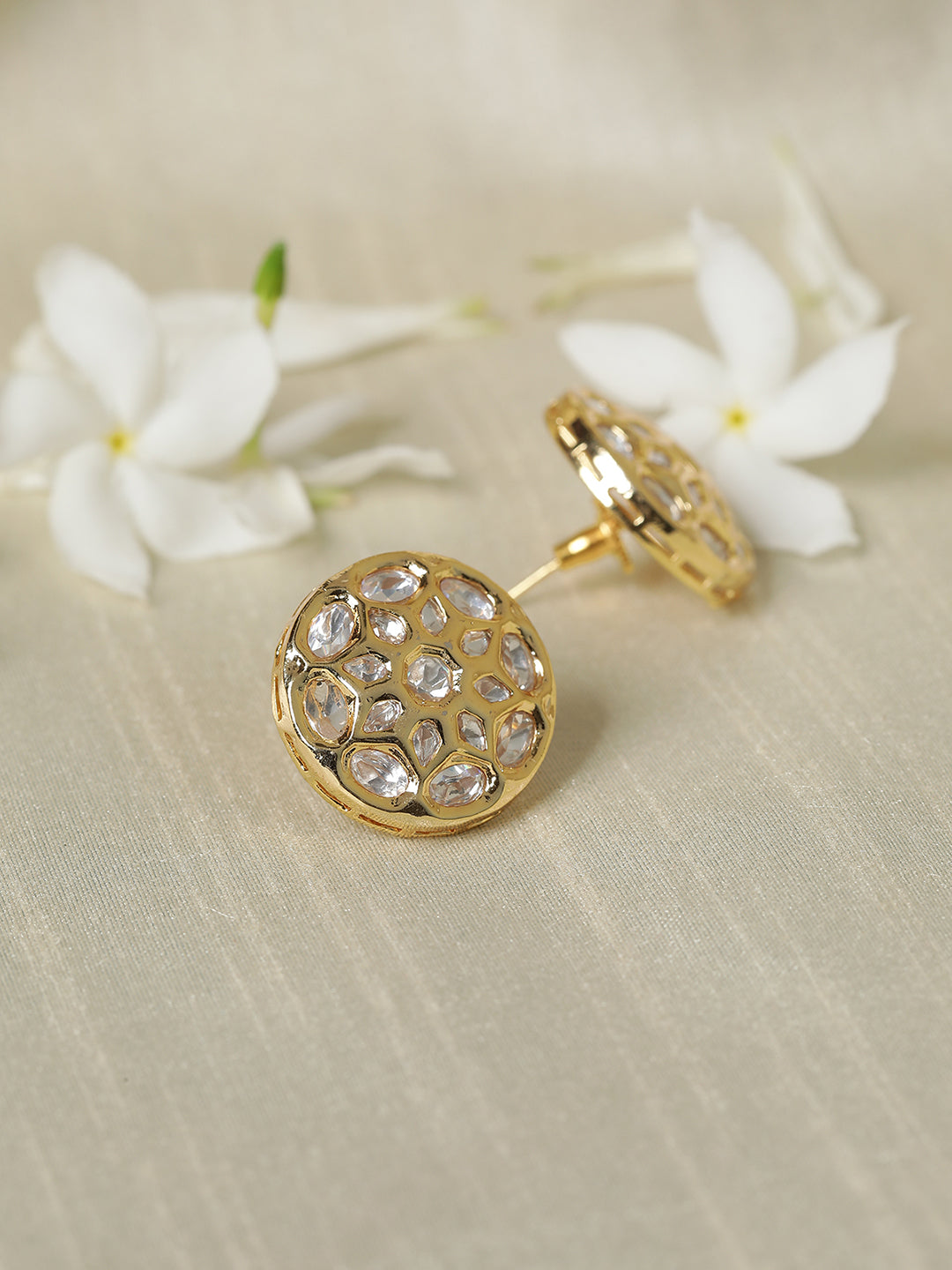 Le Ronit Kundan Studs