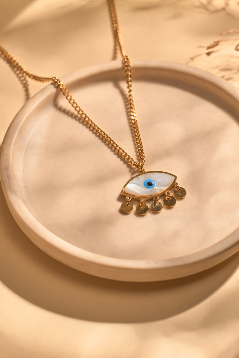 Evil Eye Shimmers Necklace