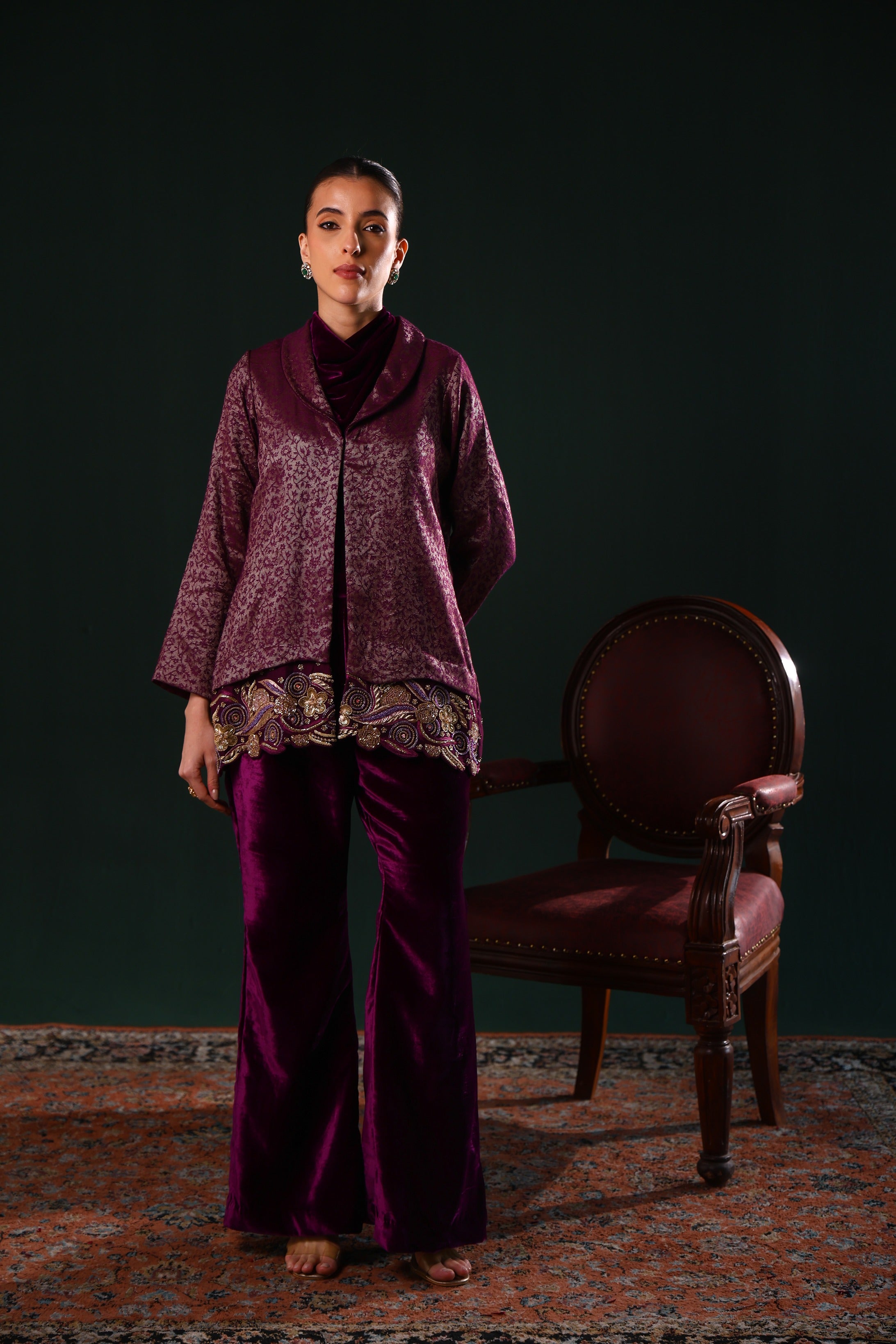 Mumtaaz Jacket Set