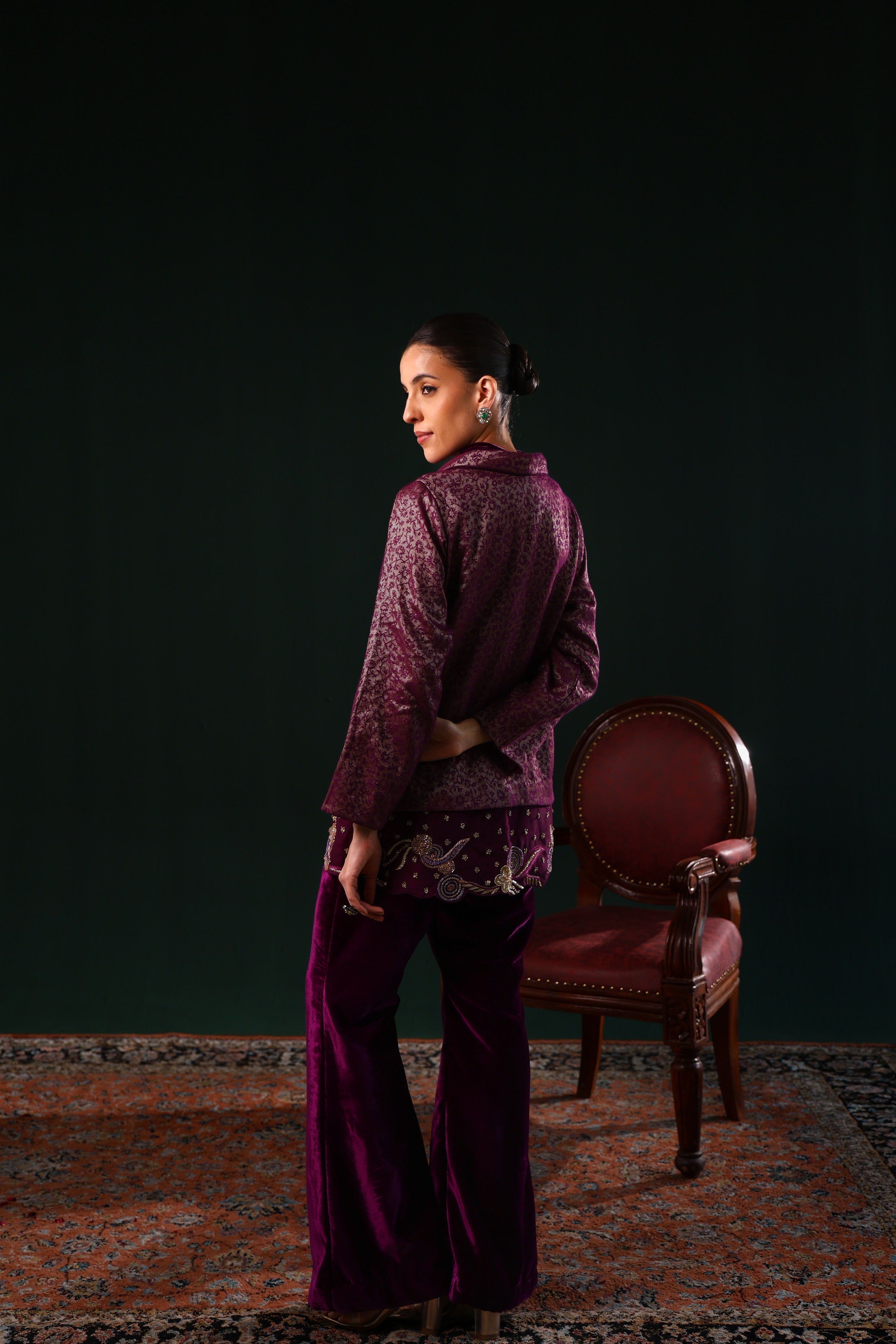 Mumtaaz Jacket Set