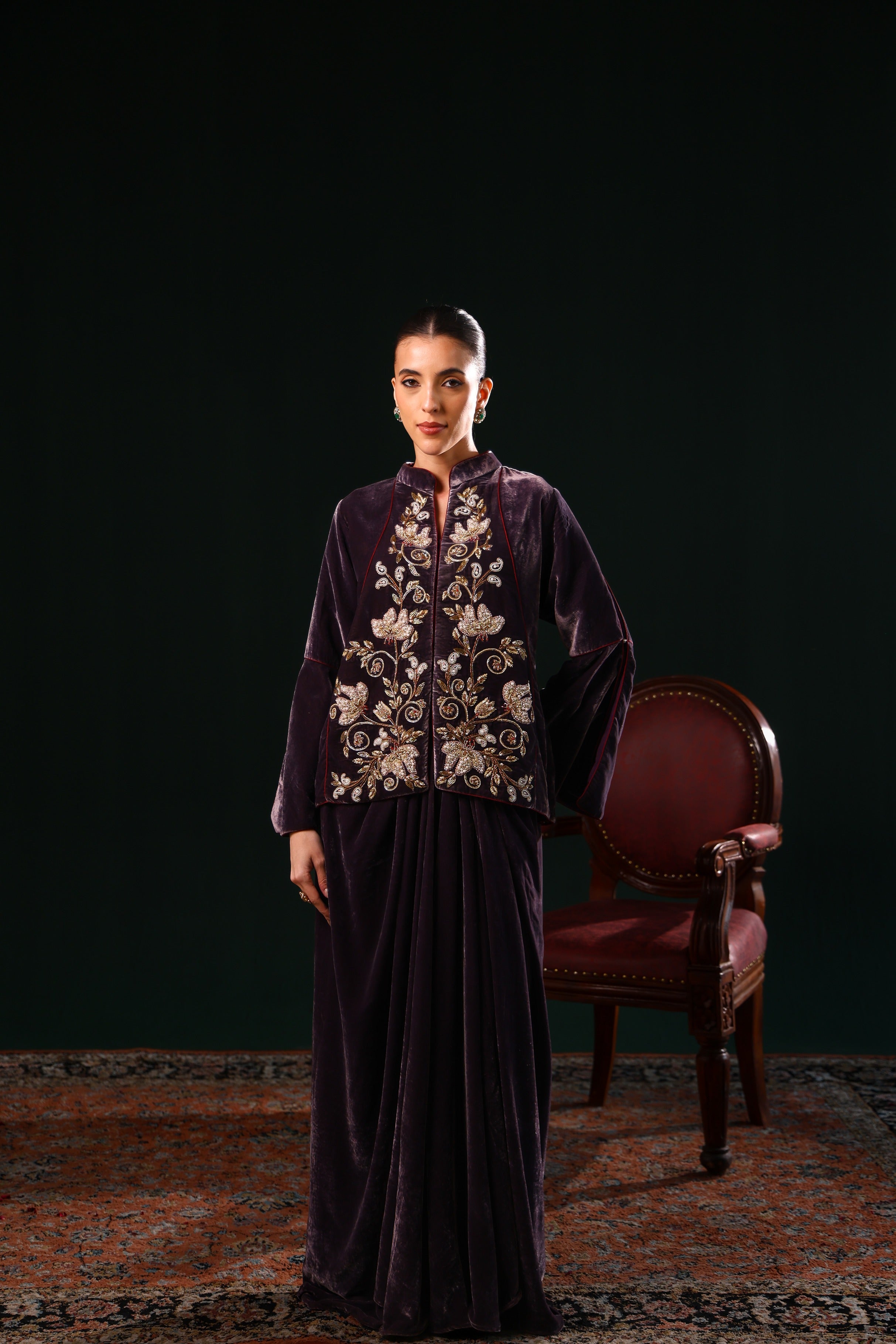 Noor Jahan Jacket Set