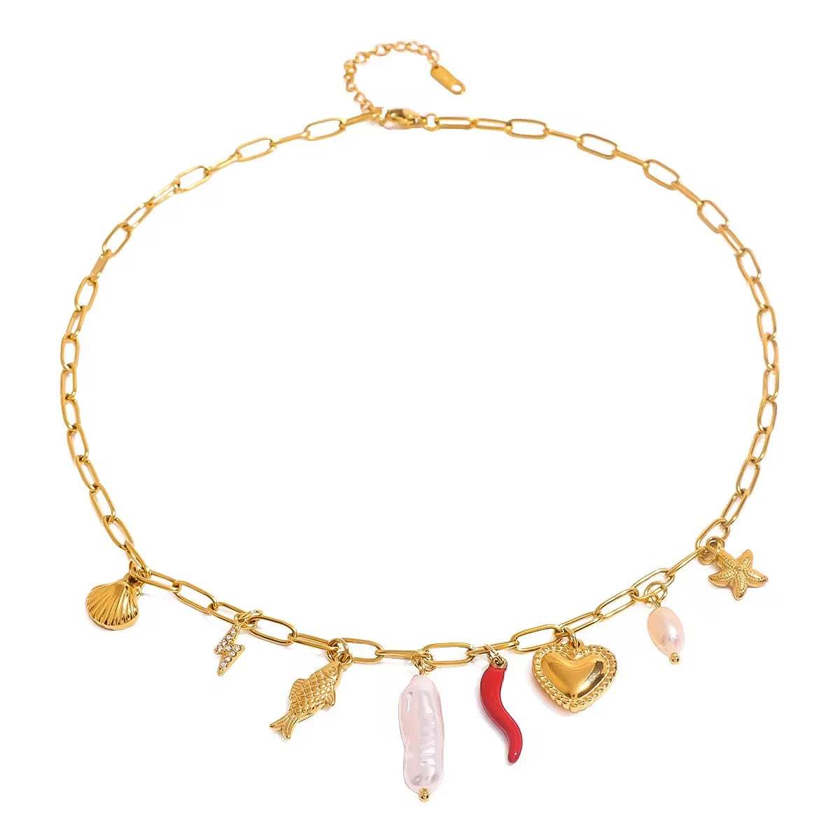 Hot Mess Charm Necklace