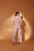 Load image into Gallery viewer, Blush Pink Fully Embroiderd Floral Coord Set
