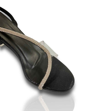 S Series  Black Diamond  Open Toe Heels