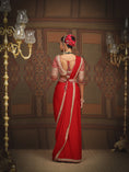 Load image into Gallery viewer, Red Saree & Blouse Set
