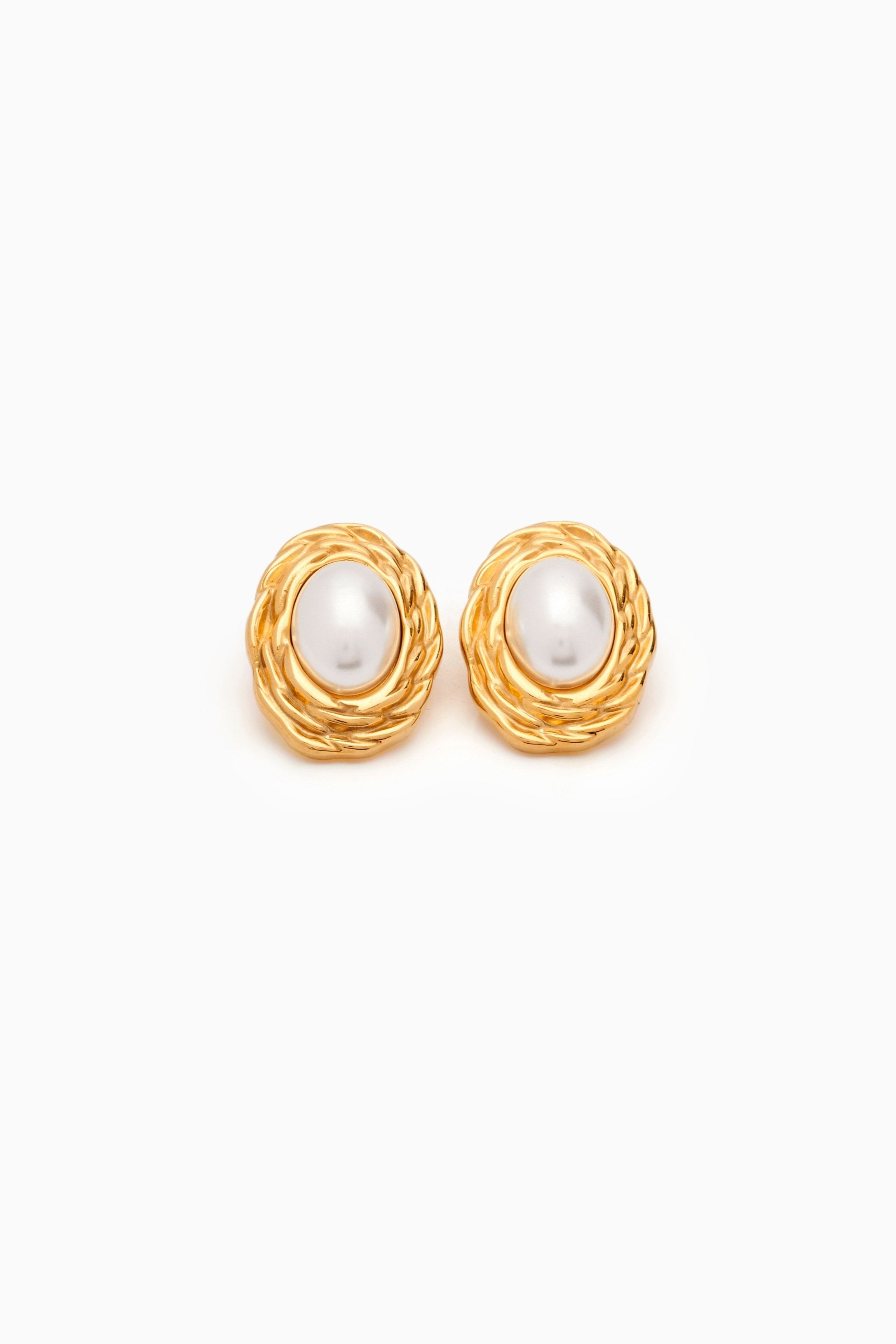 Oversized Pearl Studs