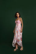 Load image into Gallery viewer, Amelia Satin Drape Dress
