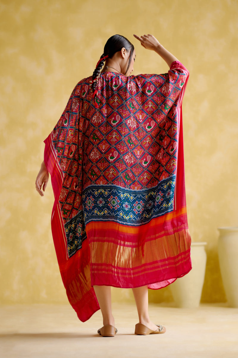 Advaita- Fushia Kaftan