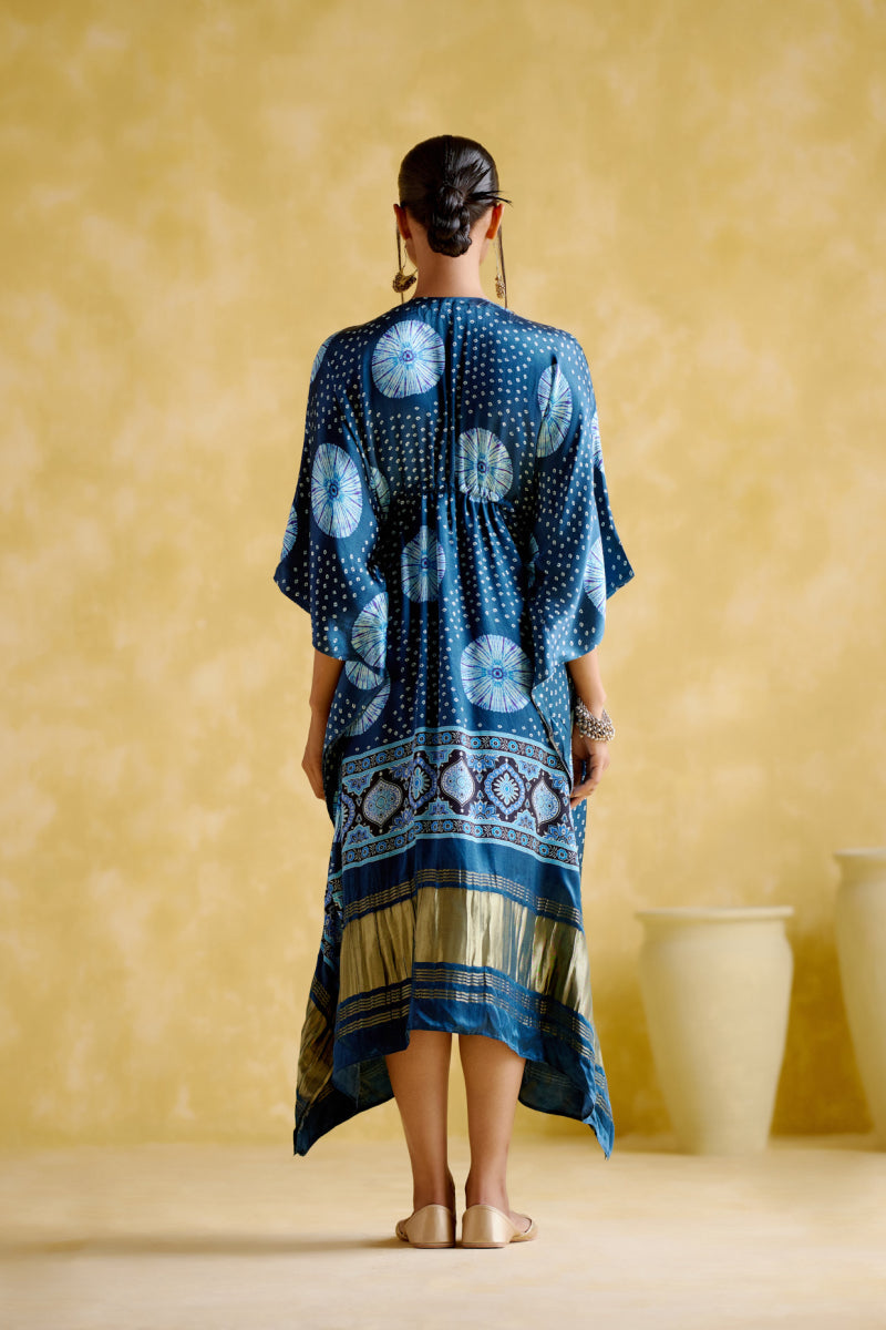 Ahilya -Blue Kaftan