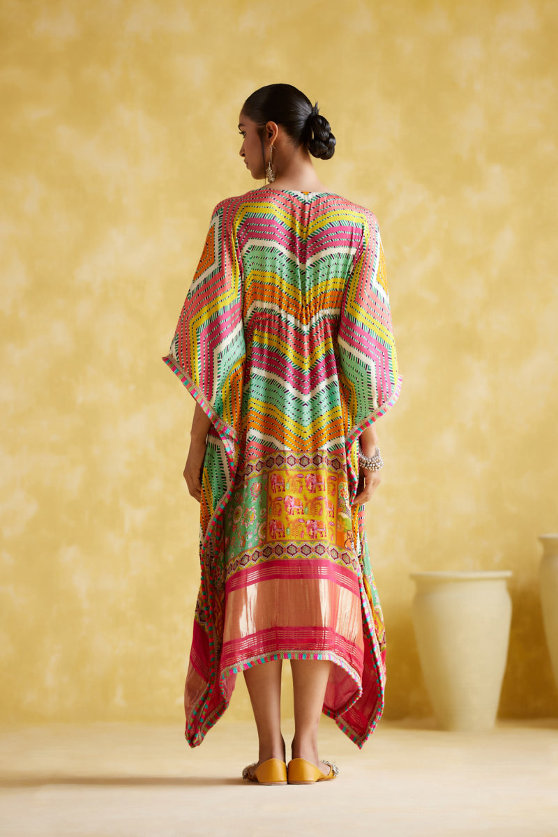 Ahilya -Multi Color Kaftan