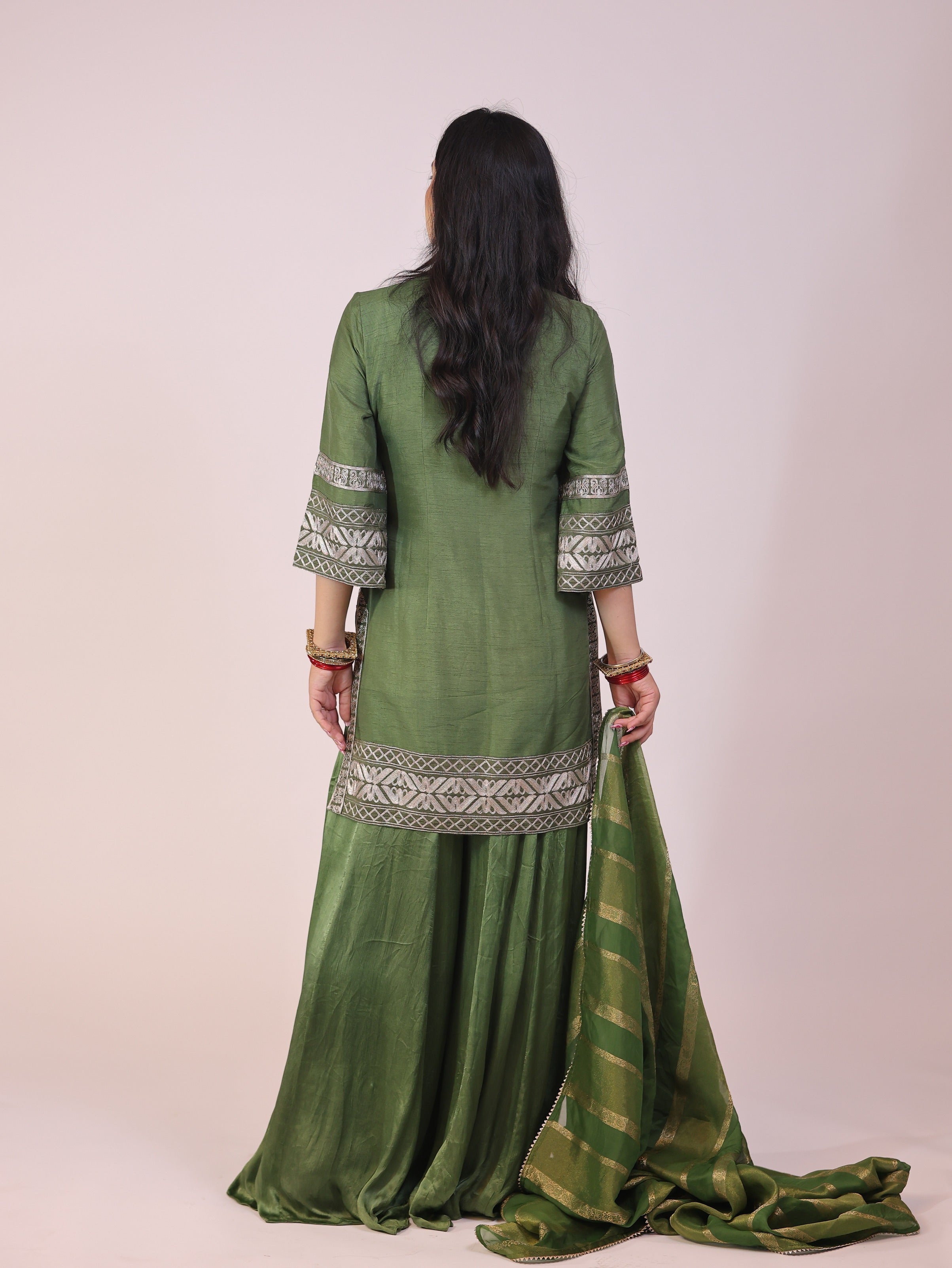 Saanjh Kurta Sharara Set