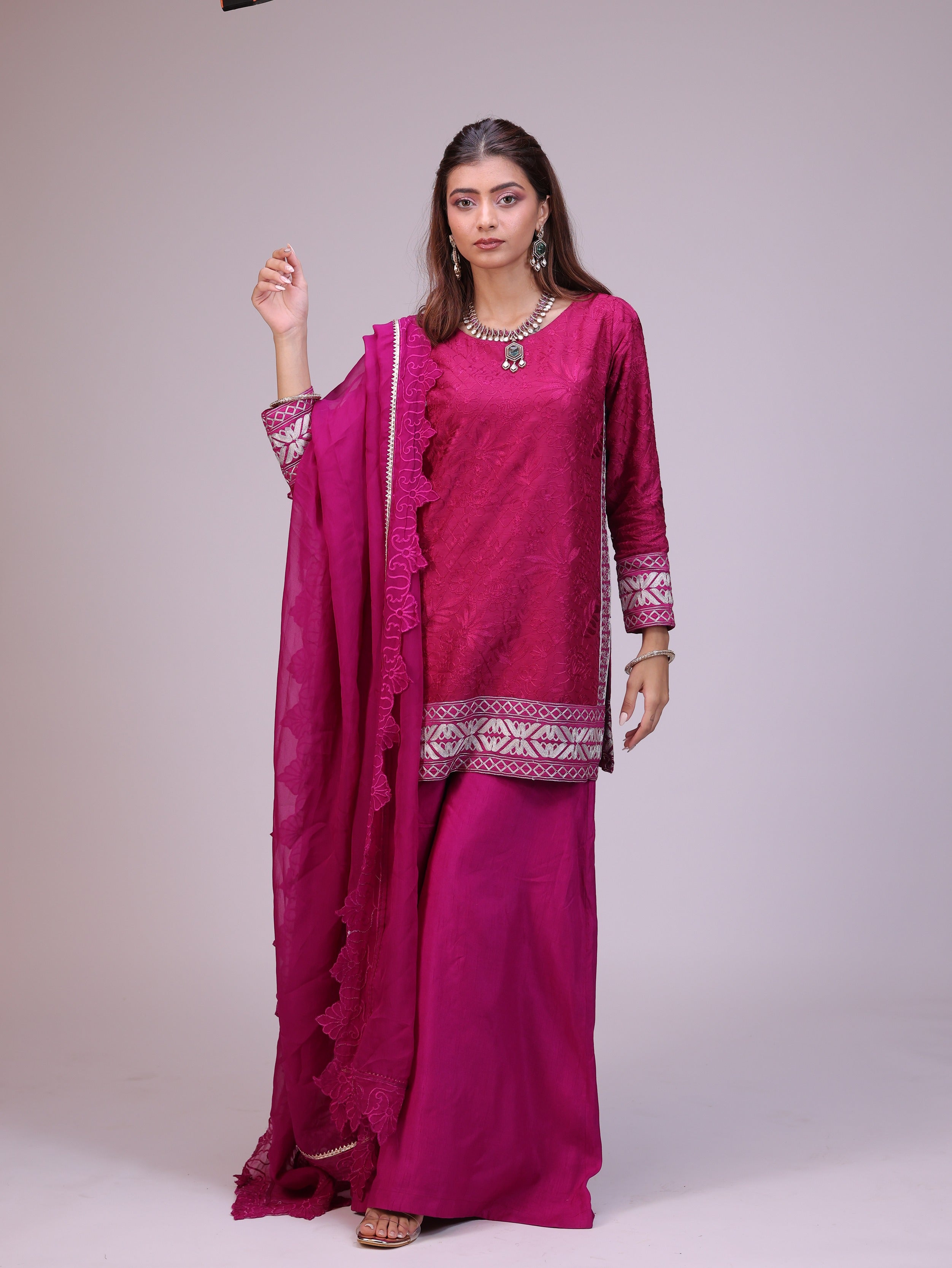 Alam Palazzo Kurta Set